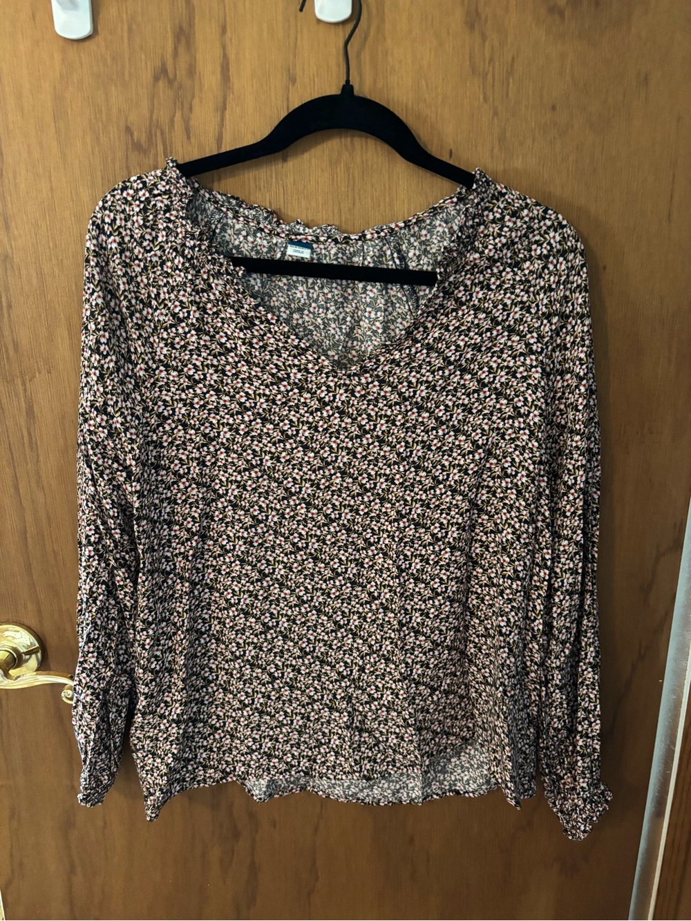 Floral boho blouse